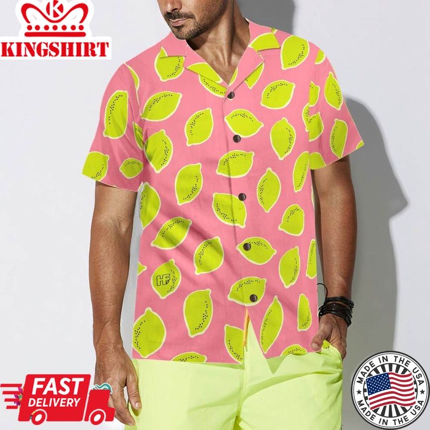 Pinky Lemon Hawaiian Shirt