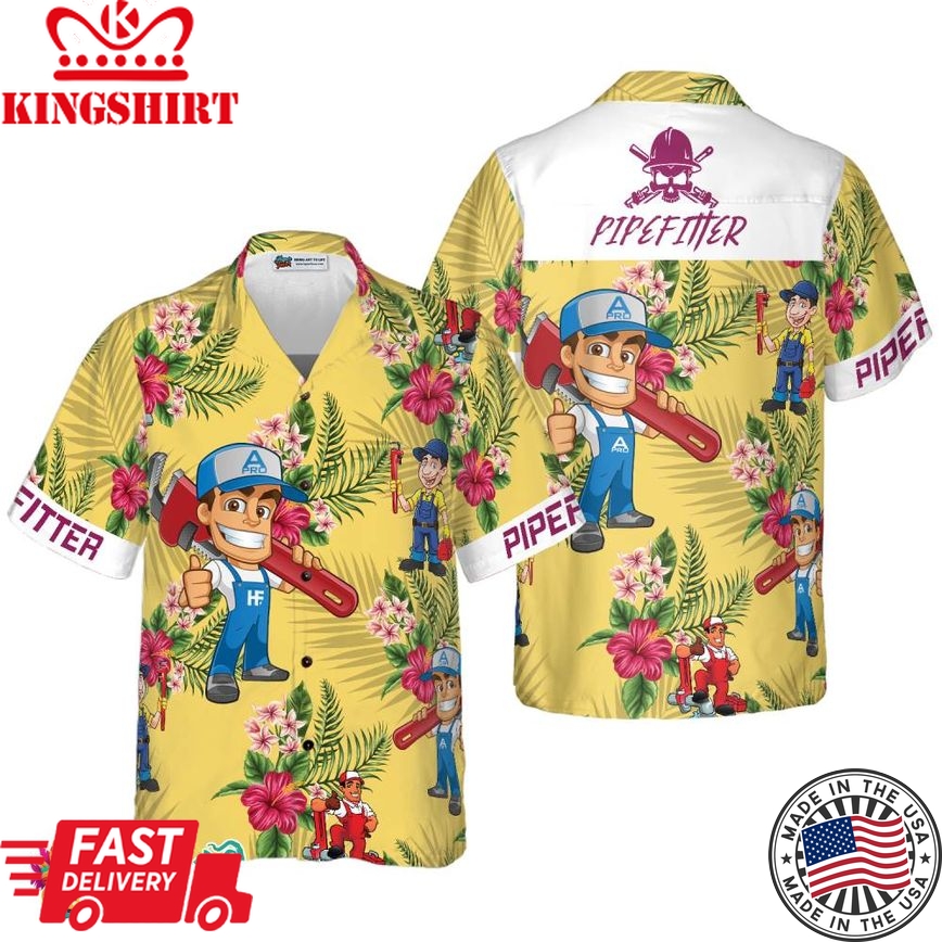 Pipefitter Hawaiian Shirt