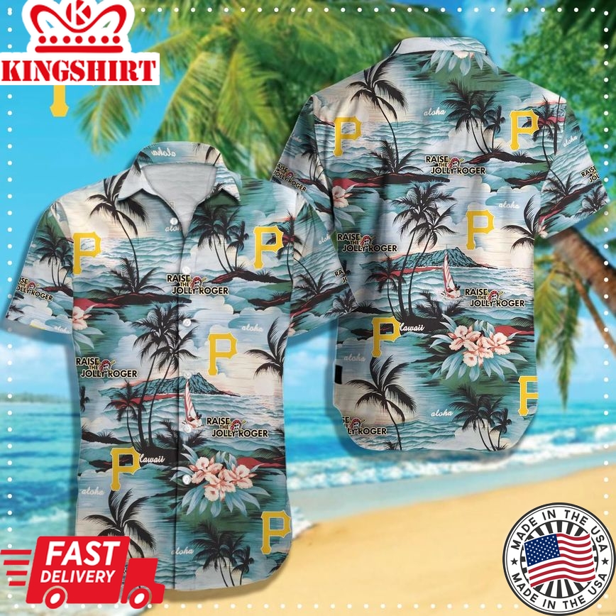 Pittsburgh Pirates Tropical Fantasy Premium Shirt