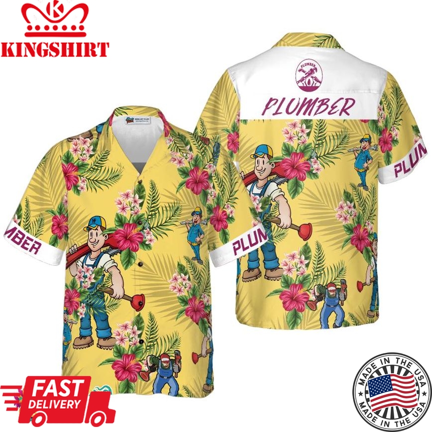 Plumber Hawaiian Shirt