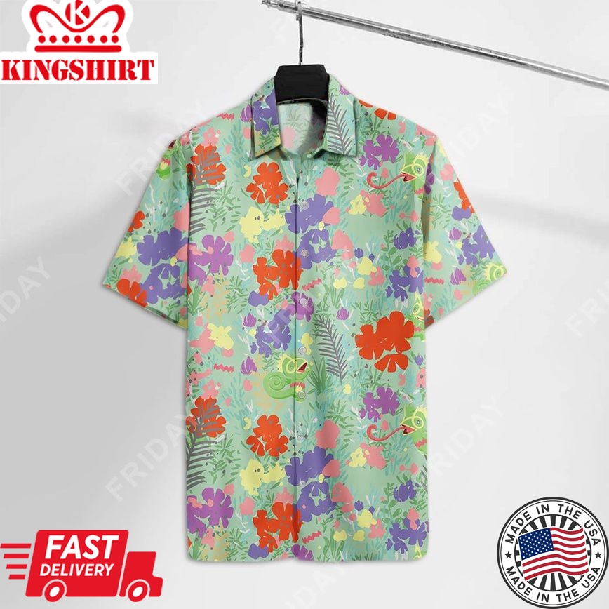 Pokemon Hawaiian Shirt Kecleon Pokemon Green Hawaii Aloha Shirt Pokemon Hawaii Shirt