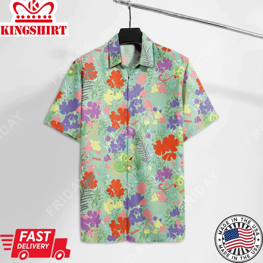 Pokemon Trendy Hawaiian Shirt Kecleon Pokemon Green Hawaii Aloha Shirt Pokemon Hawaii Shirt 2022