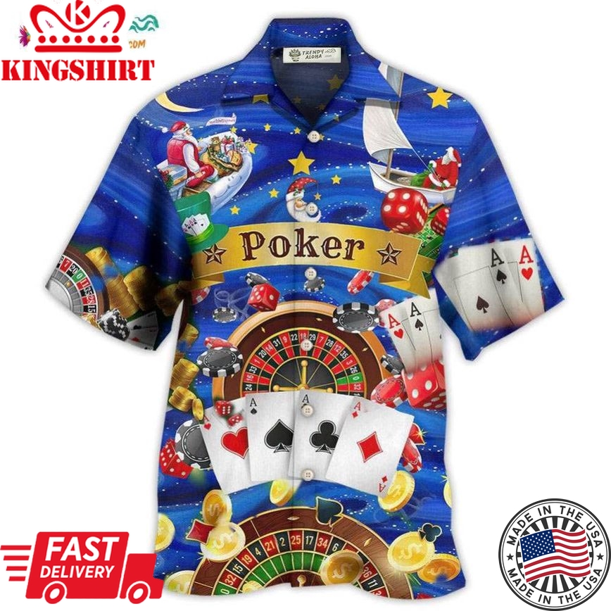 Poker Gambling Born To Play Poker Forced To Work Love Play Hawaiian Shirt