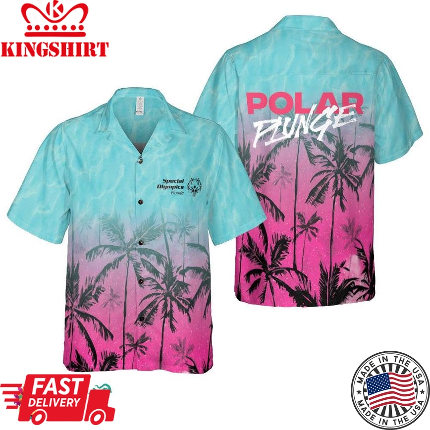 Polar Plunge Ver 2 Hawaiian Shirt