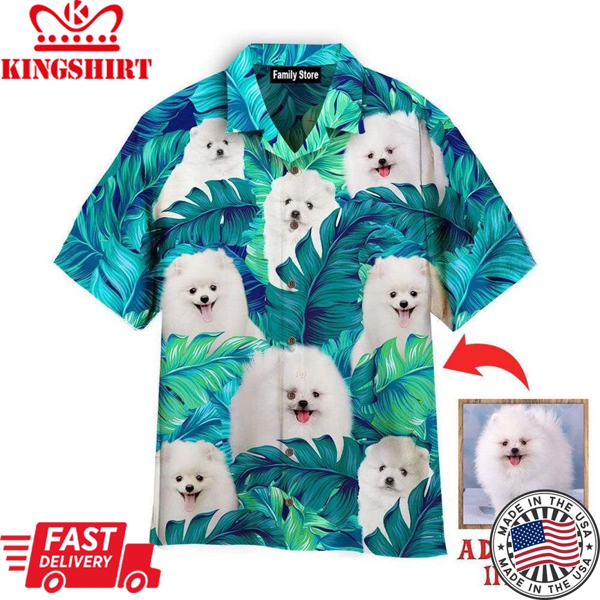 Pomeranian Custom Hawaiian Shirt