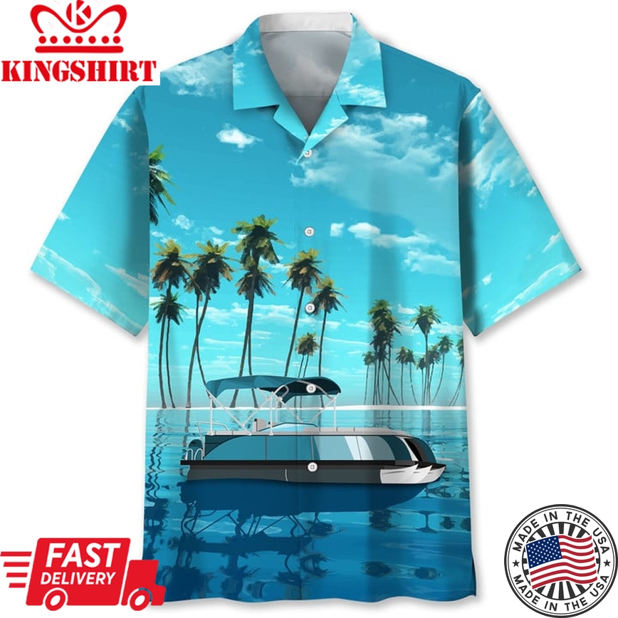 Pontoon Beach Hawaii Shirt