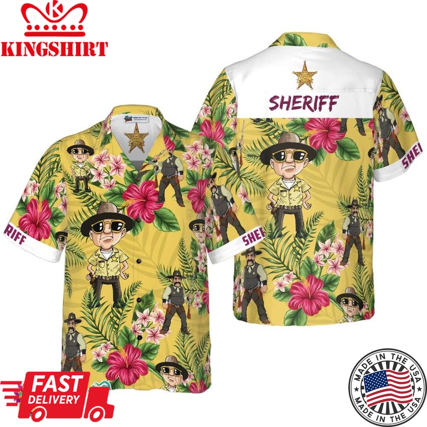 Proud Sheriff Hawaiian Shirt