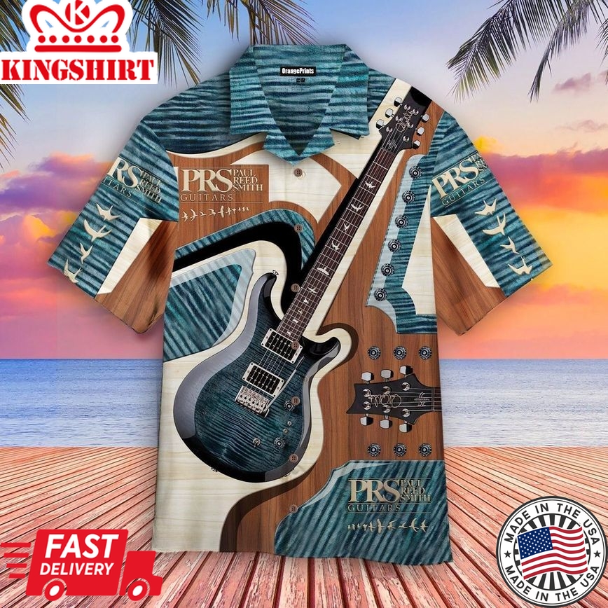 Prs Guitar Trendy Hawaiian Shirt