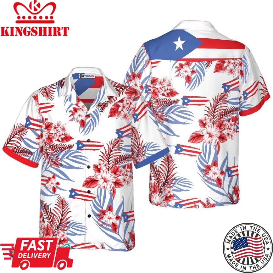 Puerto Rico Hawaiian Shirt