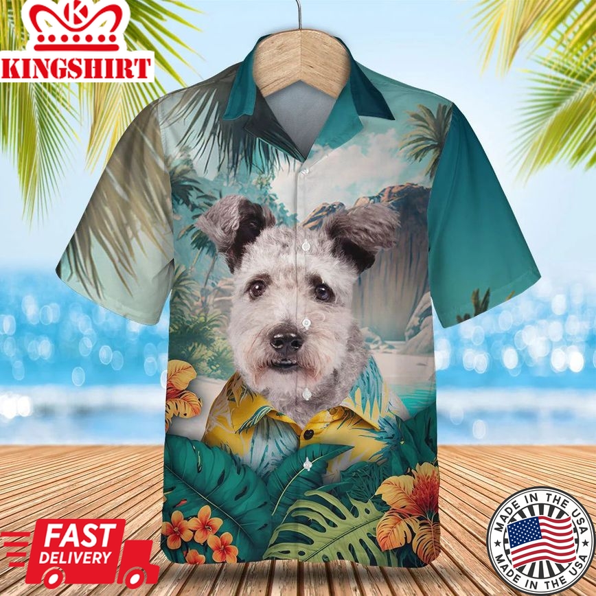 Pumi Dog - 3D Tropical Trendy Hawaiian Shirt