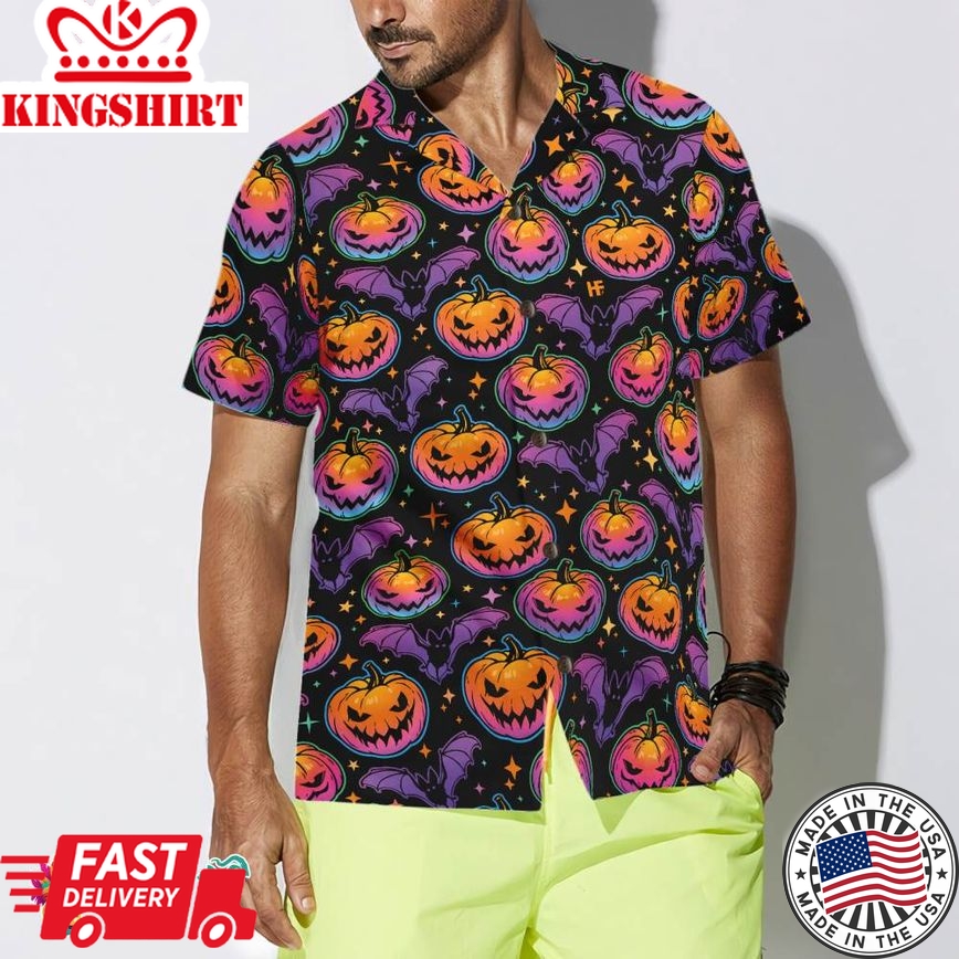 Pumpkin Halloween Hawaiian Shirt