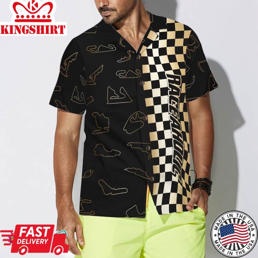 Race Aholic Hawaiian Shirt