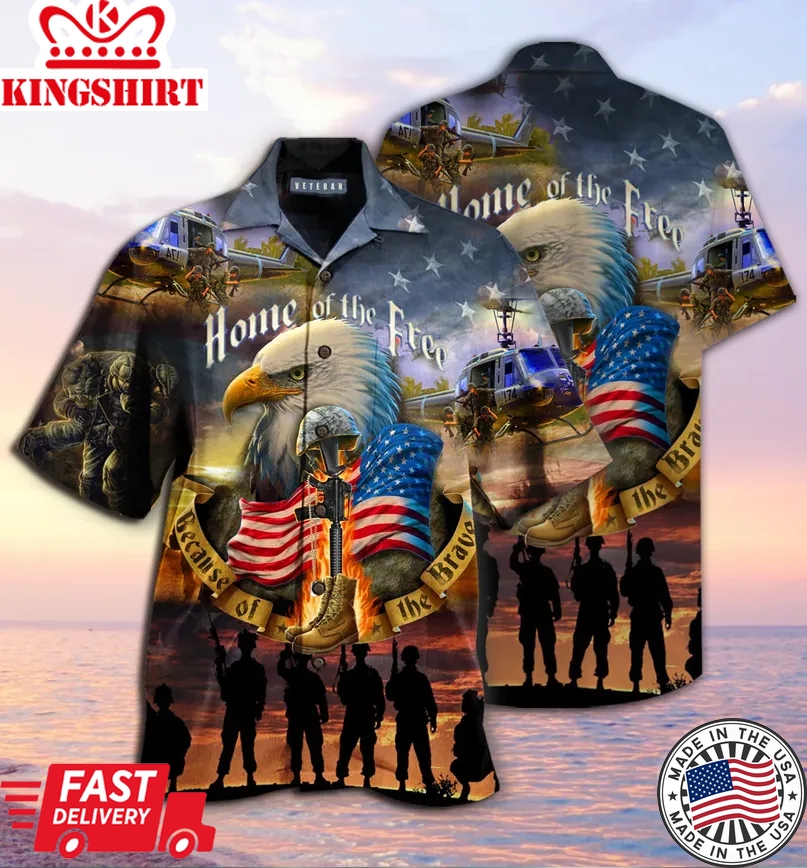 Remember The Days Veteran Trendy Hawaiian Shirt