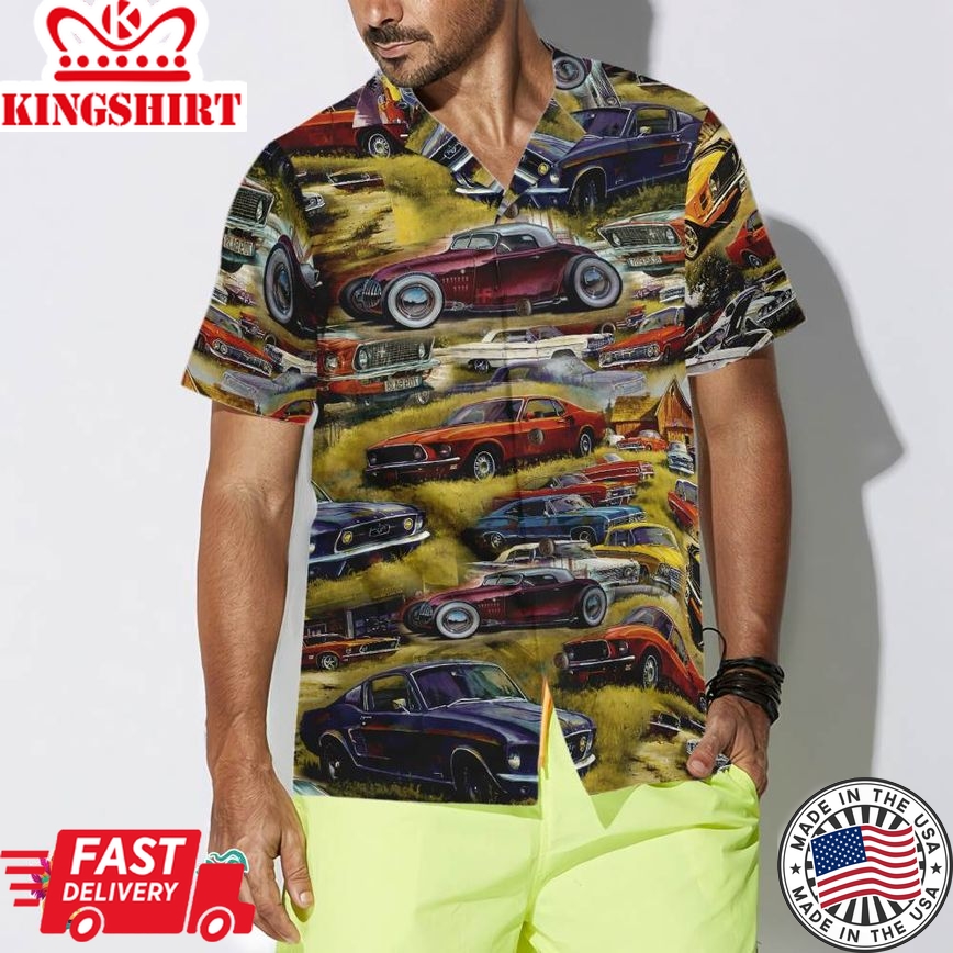 Retro Hot Rod Hawaiian Shirt