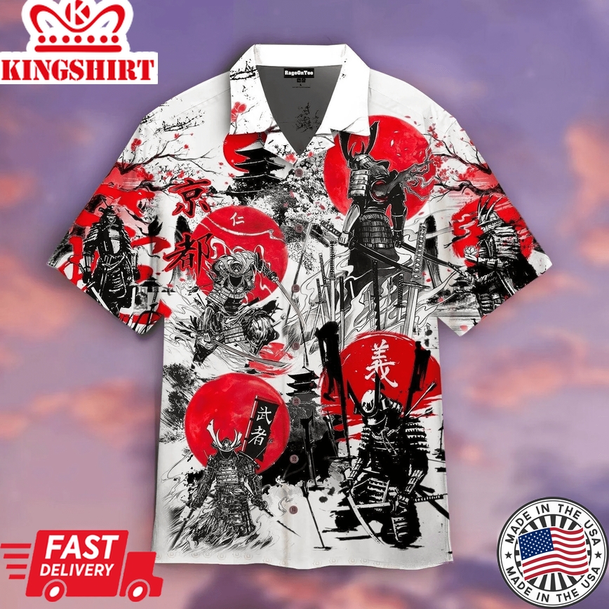 Return From The Death Samurai Trendy Hawaiian Shirt