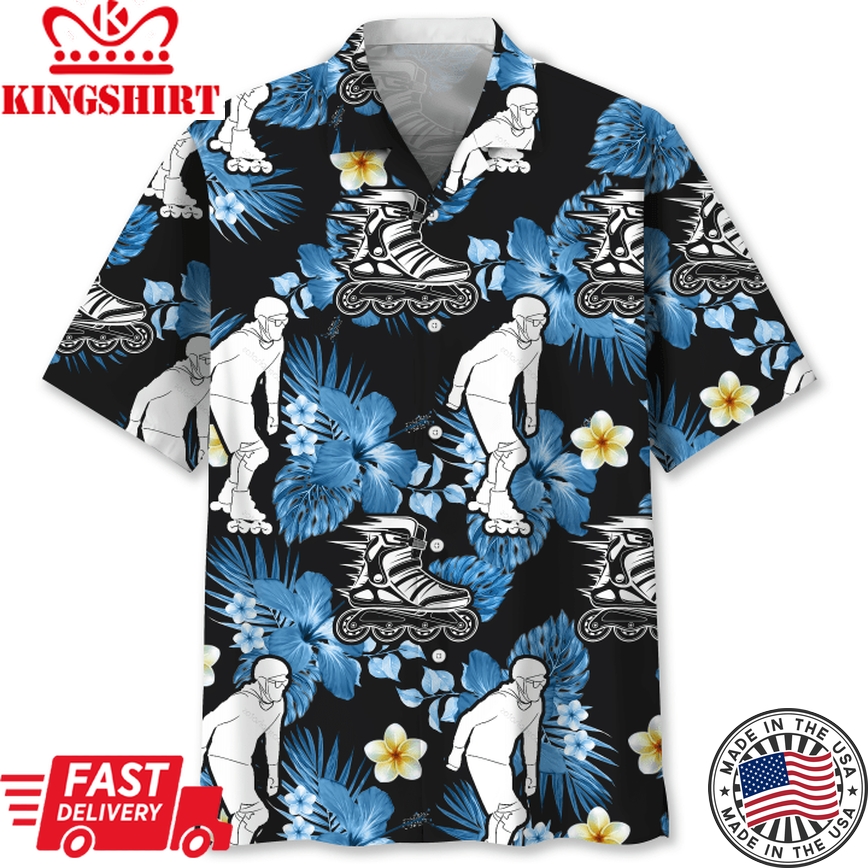 Roller Skating Nature Hawaii Shirt