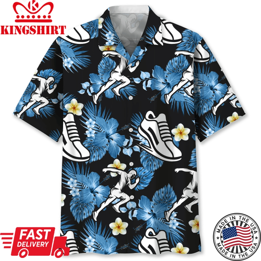 Running Nature Trendy Hawaiian Shirt