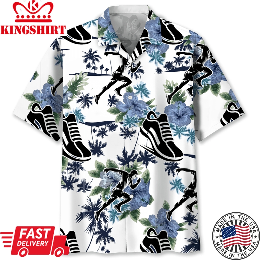 Running White Nature Hawaii Shirt