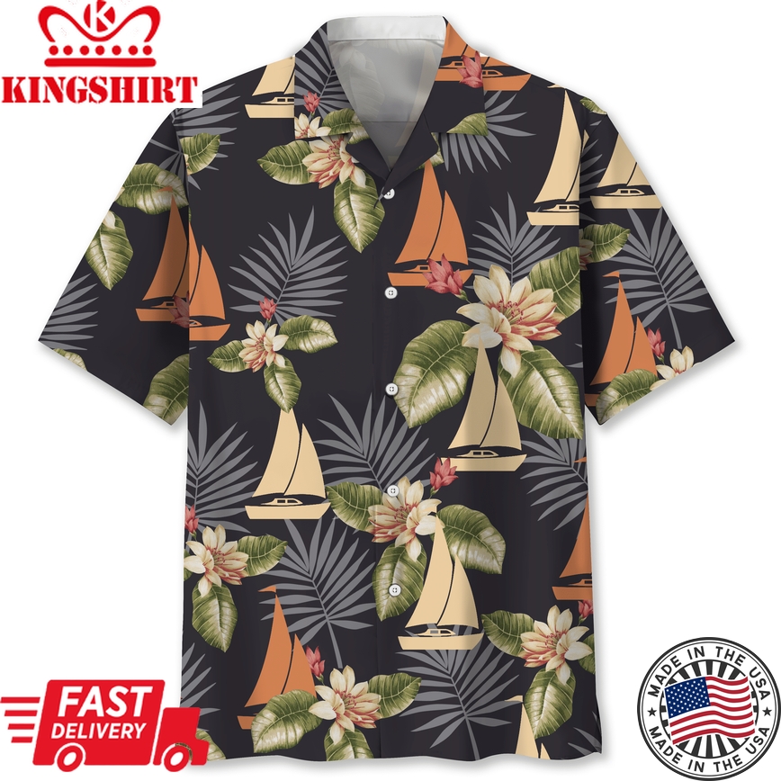 Sailing Trendy Hawaiian Shirt