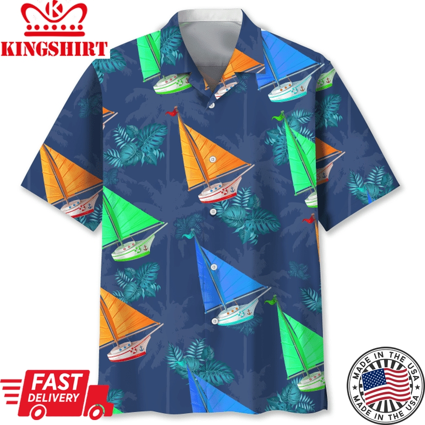 Sailing Tropical Hawaii Shirt