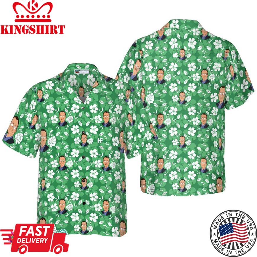 Sam Flowers Pattern Hawaiian Shirt