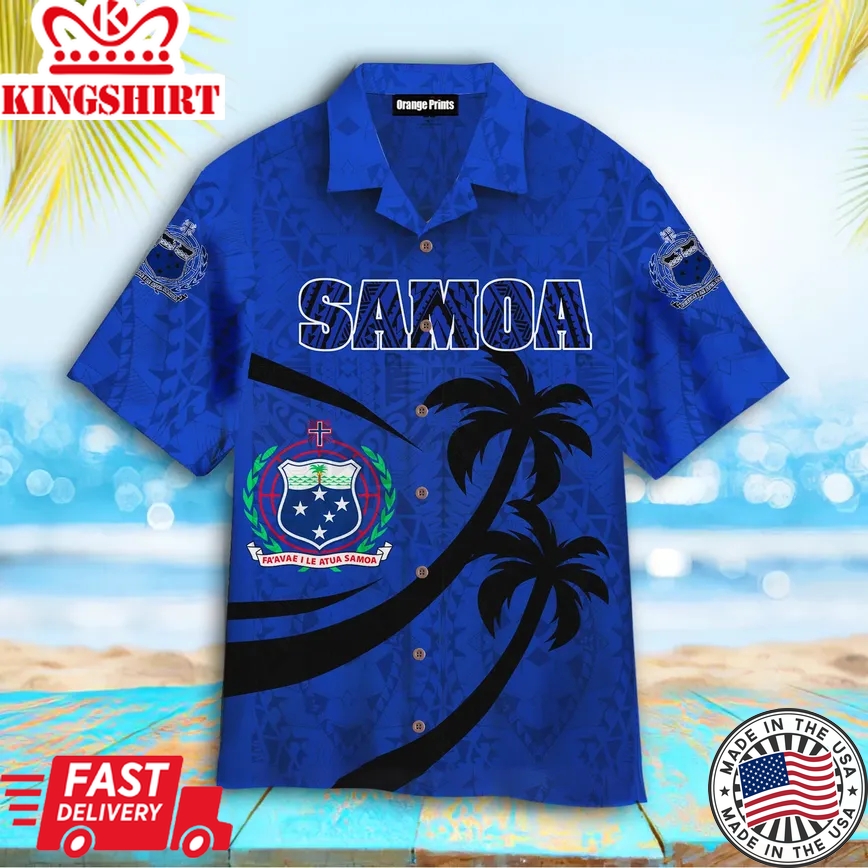 Samoa Polynesian Trendy Hawaiian Shirt For