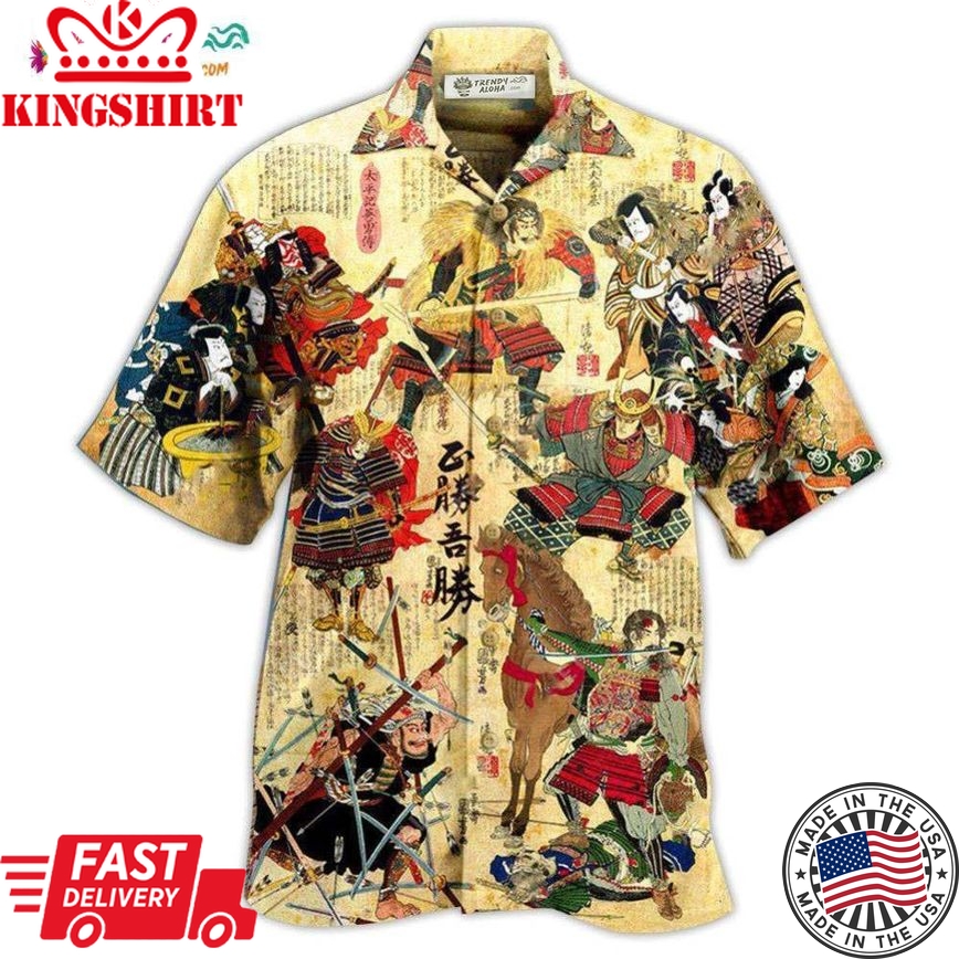 Samurai Perceive That Which Cannot Be Seen With The Eye Hawaiian Shirt