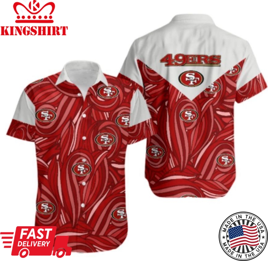 San Francisco 49Ers Hawaii Shirt And Shorts Summer Collection 3 H97