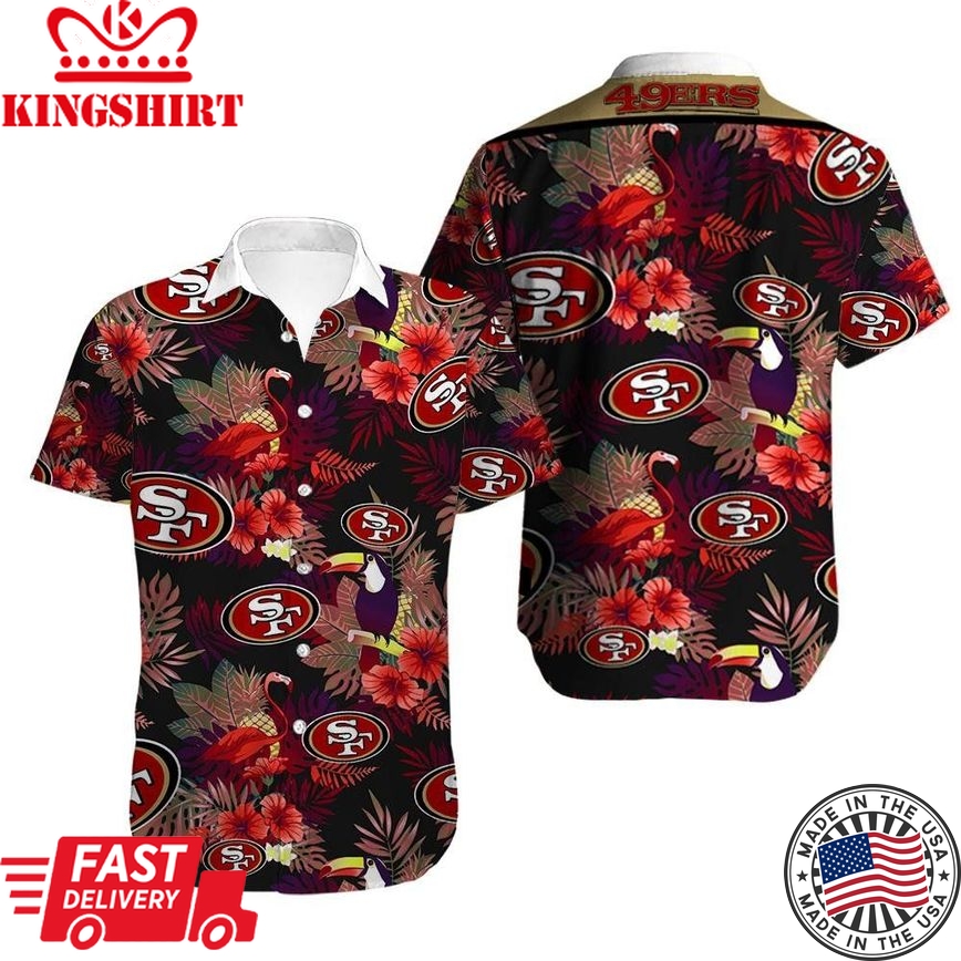 San Francisco 49Ers Hawaiian Shirt Best Gift For Fans