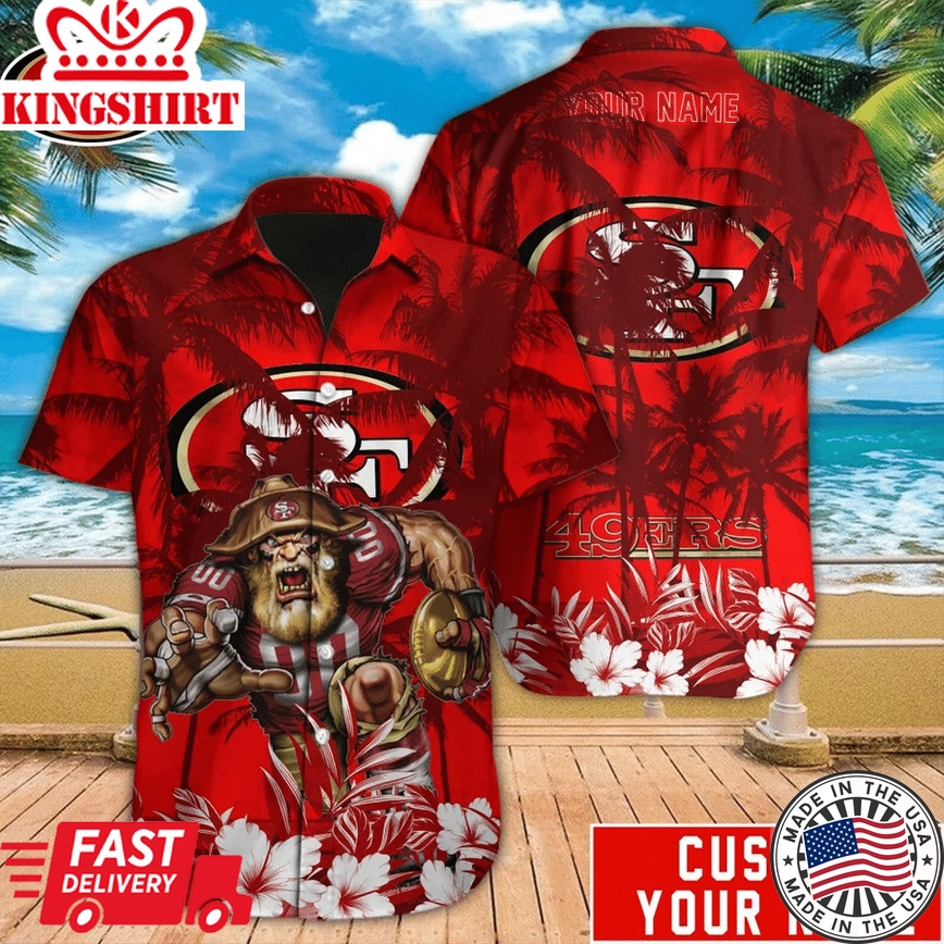 San Francisco 49Ers Hawaiian Shirt For Men