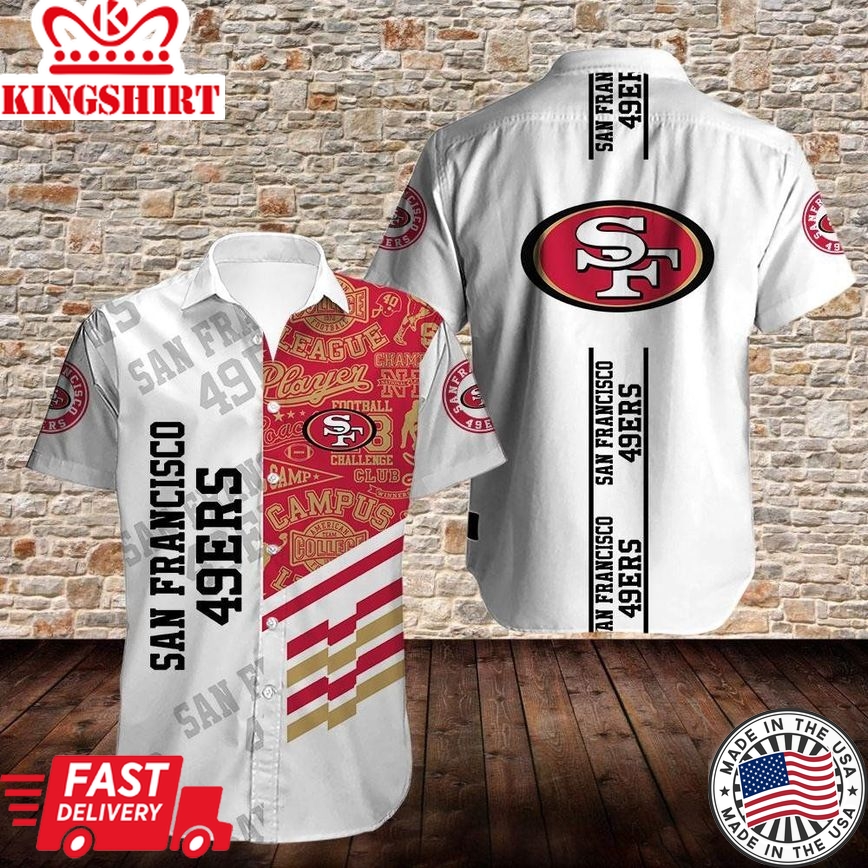 San Francisco 49Ers Limited Edition Hawaiian Shirt Trending Hawaiian Shirts Design Ver 2