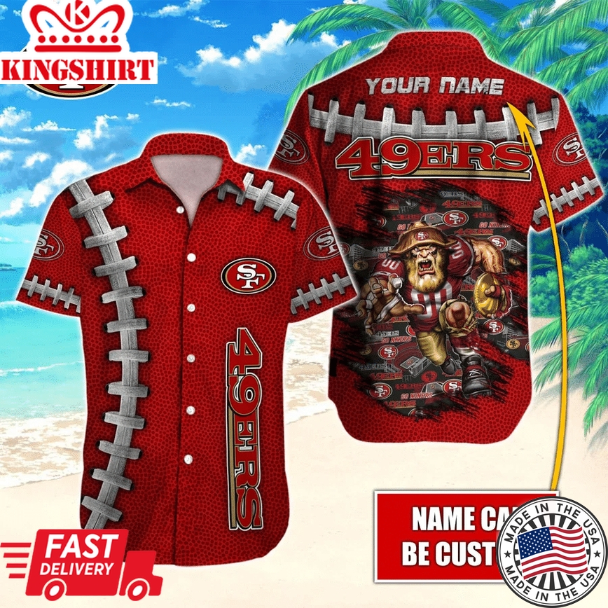 San Francisco 49Ers NFL Men Hawaiian Shirt