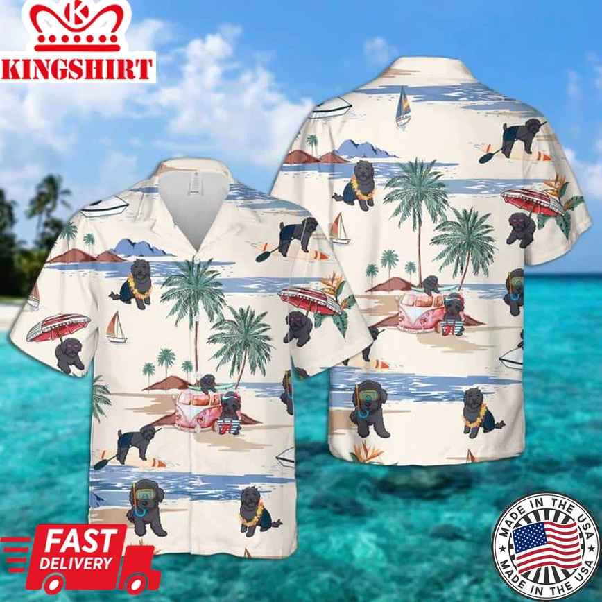 Schnoodle Summer Beach Trendy Hawaiian Shirt, Trendy Hawaiian Shirts For Men Women Short Sleeve Aloha Beach Shirt