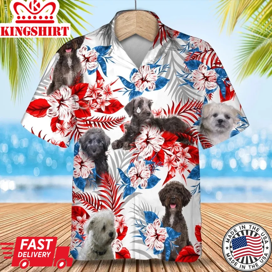 Schnoodle Trendy Hawaiian Shirt Gift For Summer, Summer Aloha Shirt, Trendy Hawaiian Shirt For Men And Women