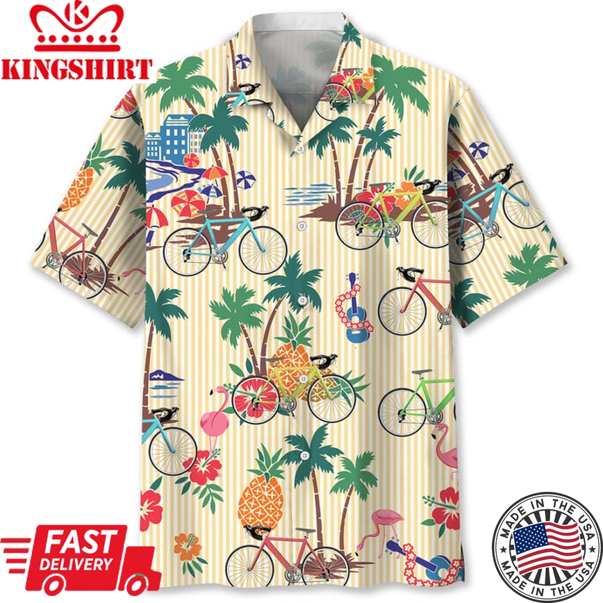 Scuba Diving Beach Trendy Hawaiian Shirt: Dive into Beachside Adventures