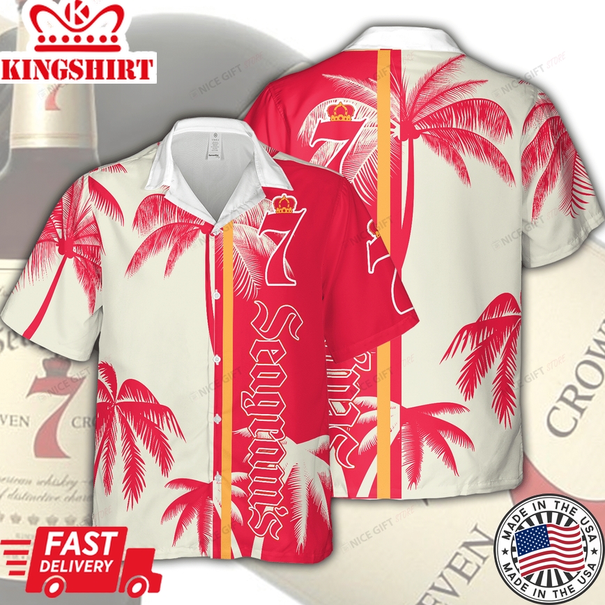 Seagrams Distinct Hawaiian Series Shirt Style