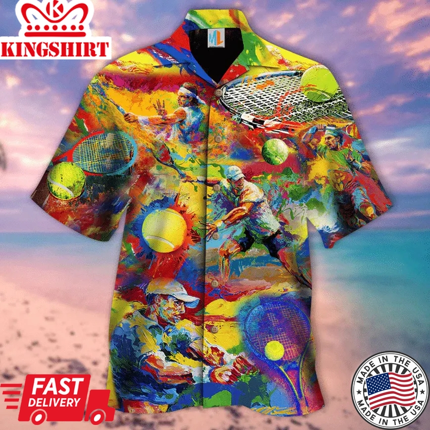 See You In Court Tennis Trendy Hawaiian Shirt