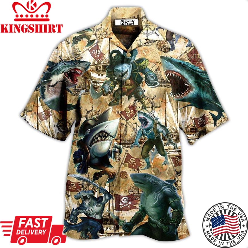 Shark Be Jawsome Be A Shark - Hawaiian Shirt