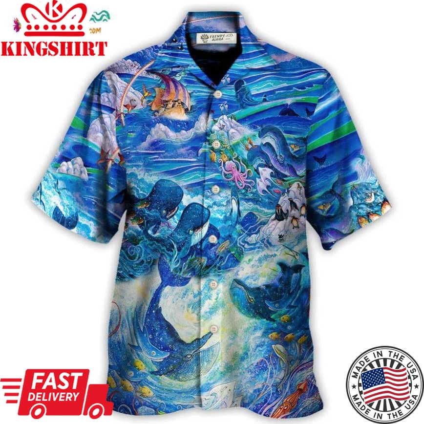 Shark Enjoy Amazing Adventure Hawaiian Shirt