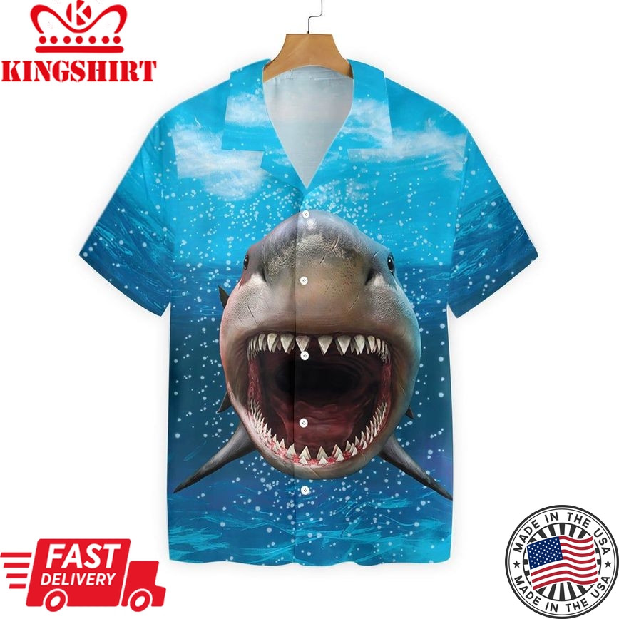 Shark Mouth Hawaiian Shirt