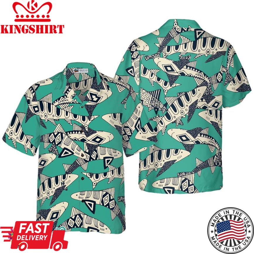 Shark Of The Ocean Hawaiian Shirt