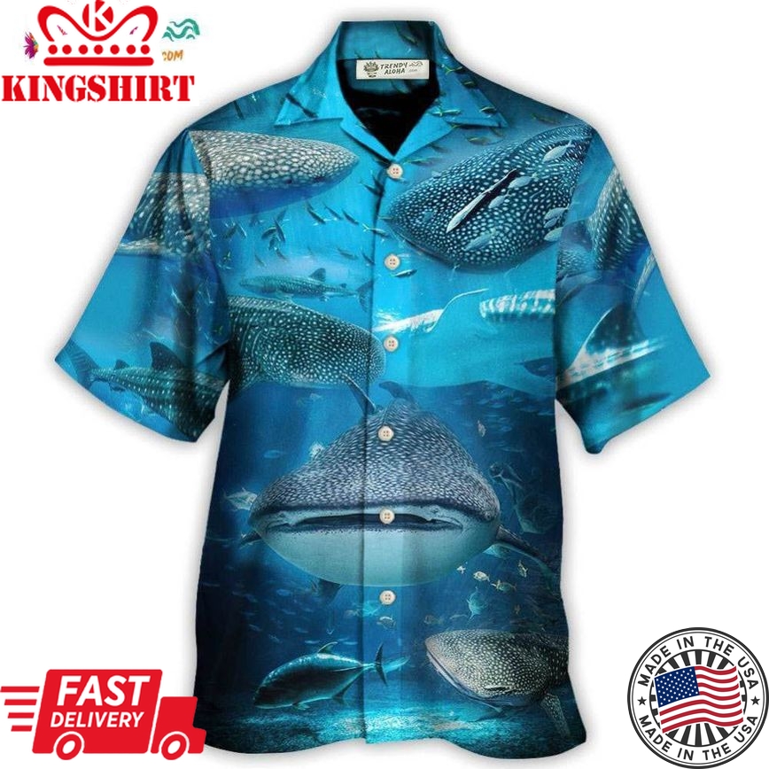 Shark - Swim With Whale Sharks Hawaiian Shirt