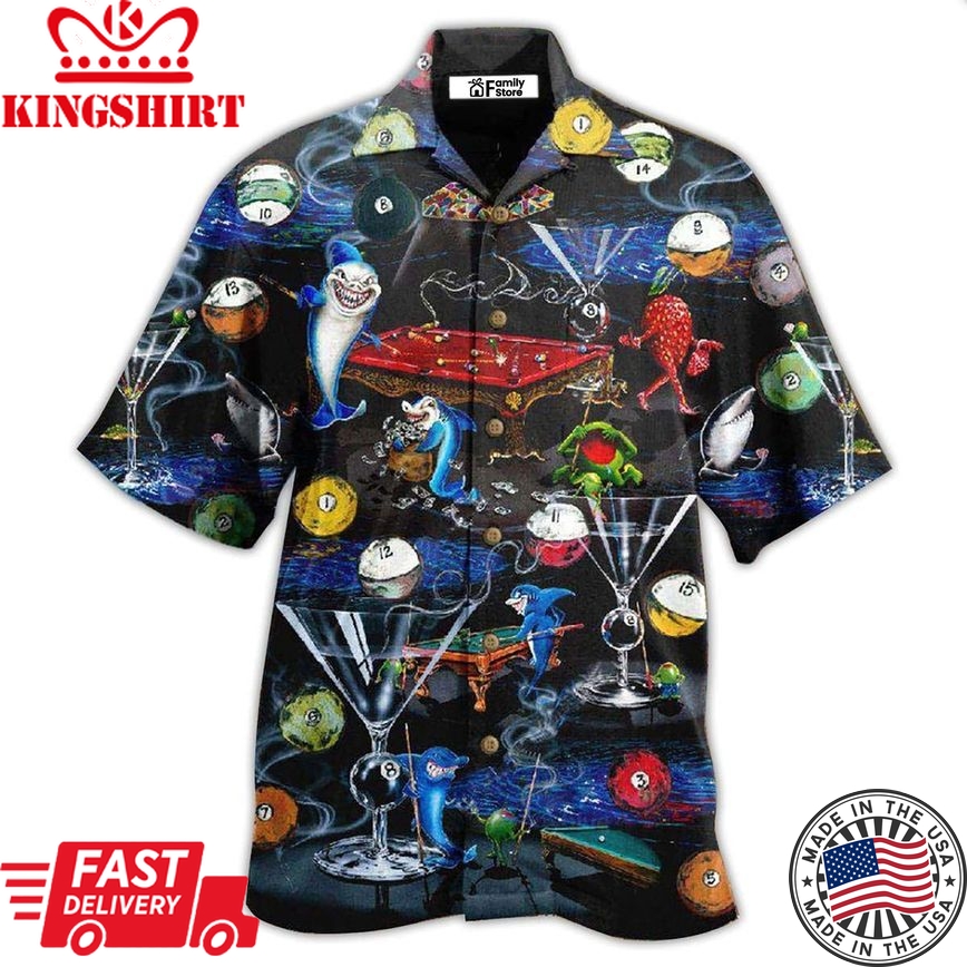 Shark Will Shoot You And Gain The Scores Hawaiian Shirt