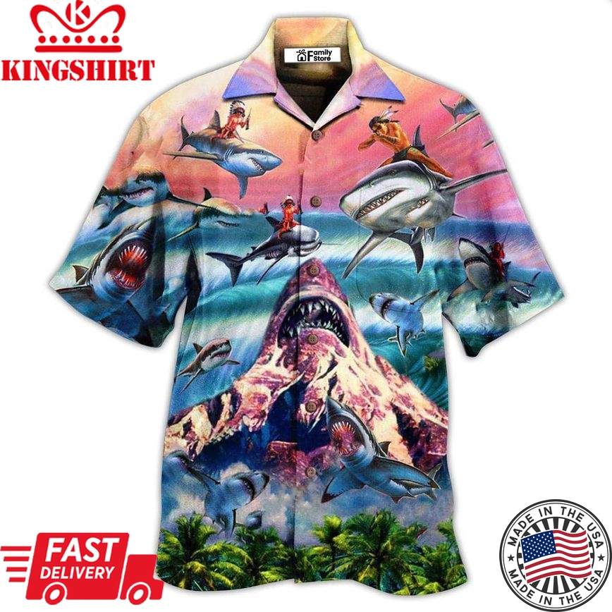 Shark You Still Find Shark Hawaiian Shirt