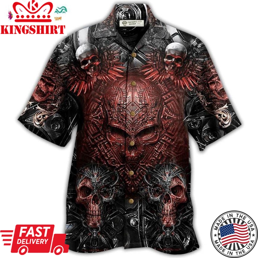 Skull Boss So Cool Hawaiian Shirt