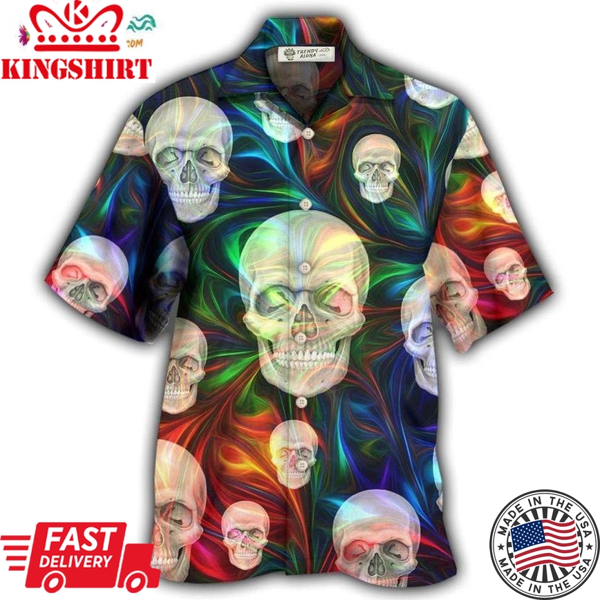 Skull The Magical Life Hawaiian Shirt