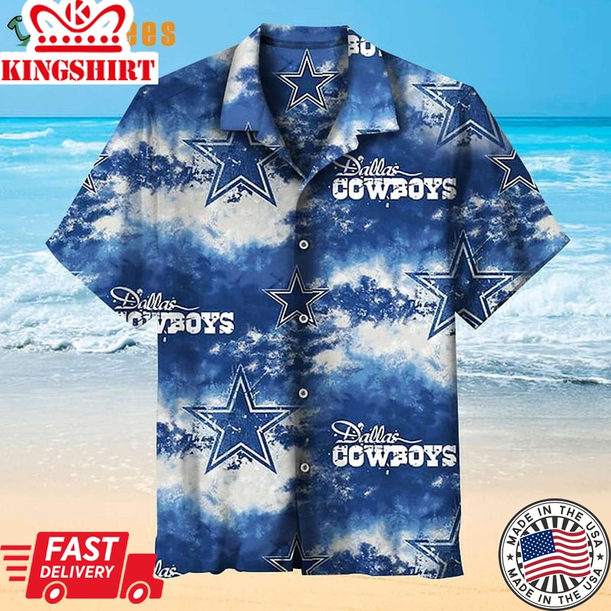 Sky And Dallas Cowboys Trendy Hawaiian Shirt Perfect Gifts For Your Loved Ones