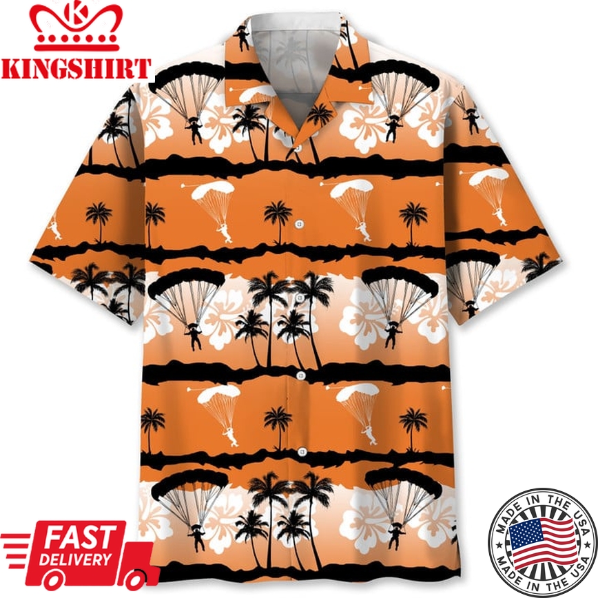 Skydiving Sunset Hawaii Shirt