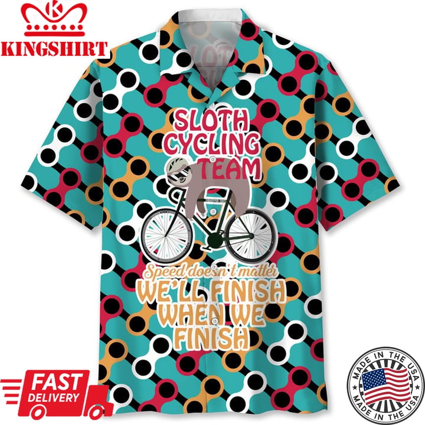 Sloth Cycling Team Hawaii Shirt