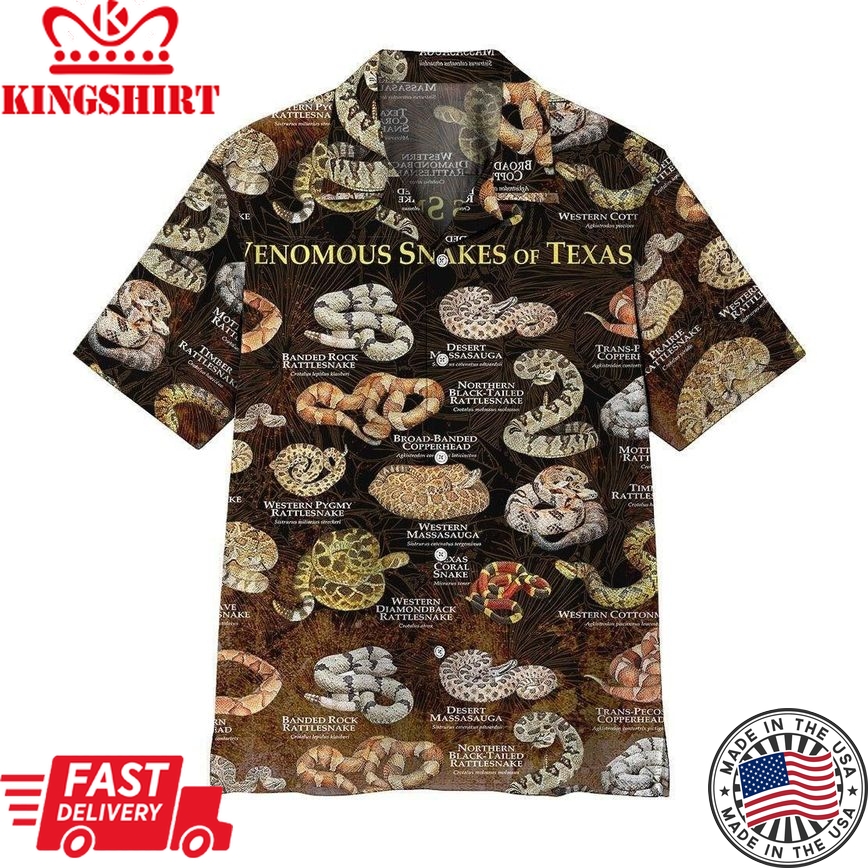 Snake Trendy Hawaiian Shirt